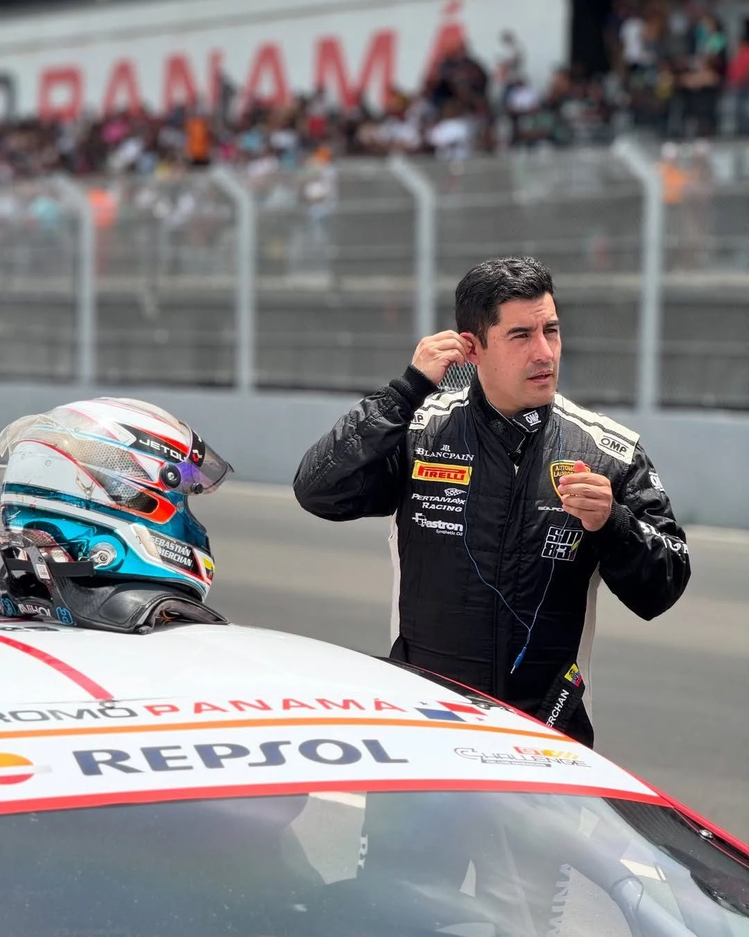 Sebastián Merchán, piloto gt