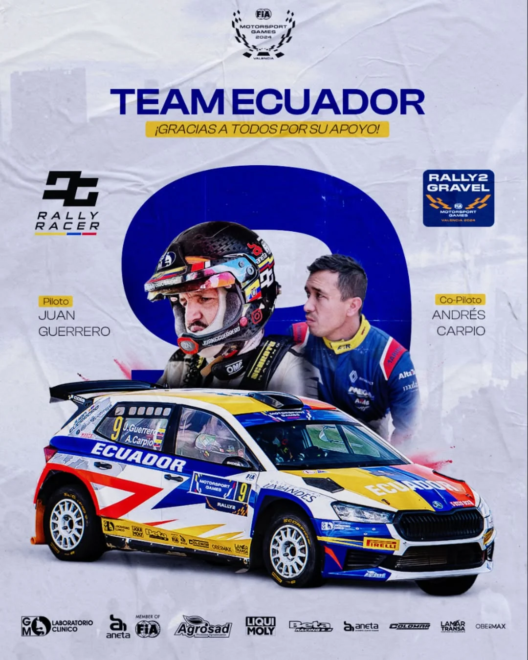 Afiche Team Ecuador