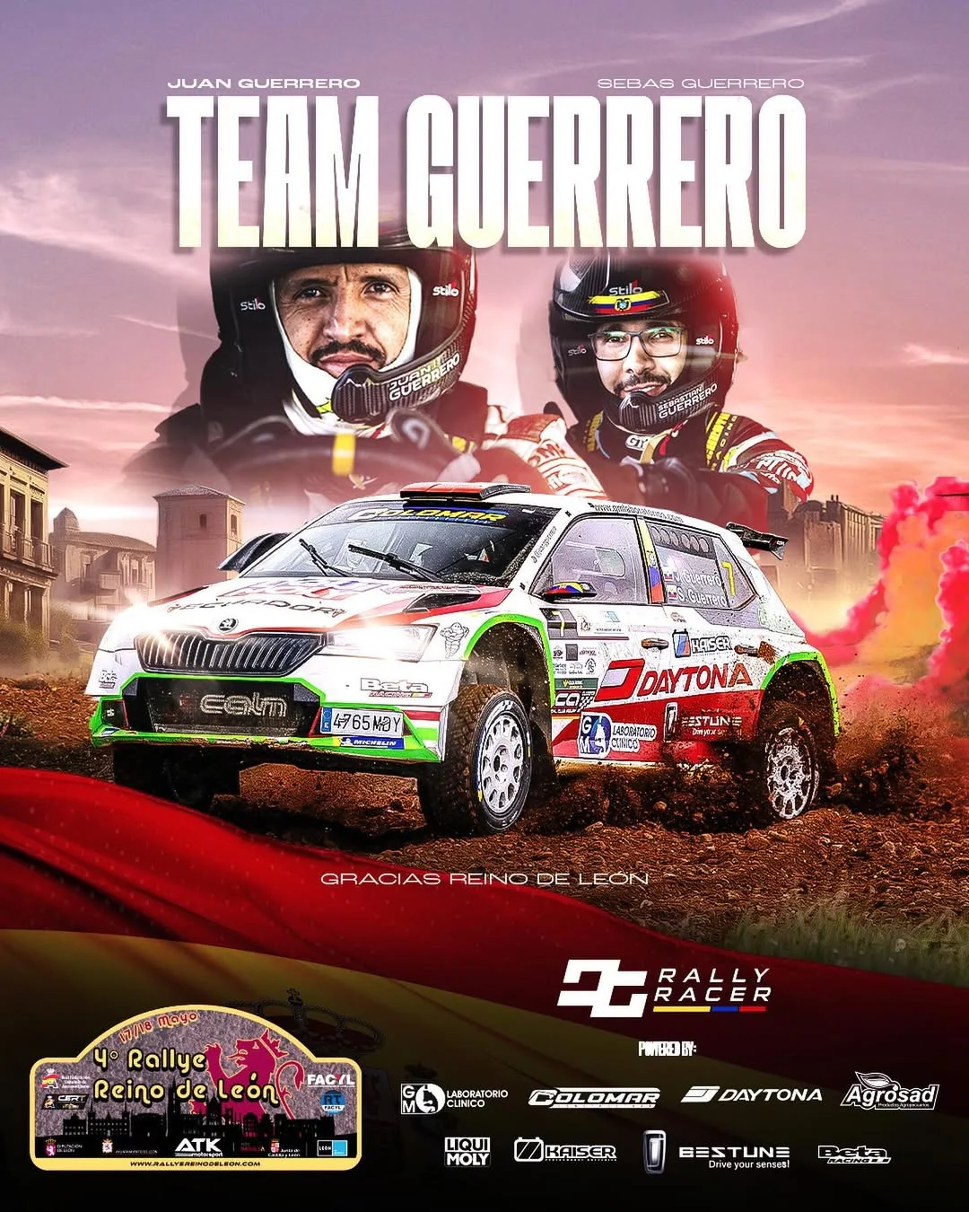 Afiche Team Guerrero