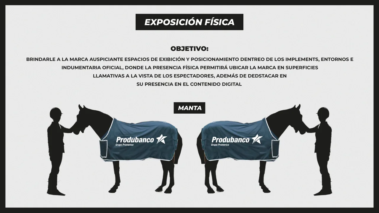 Exposición física: la manta